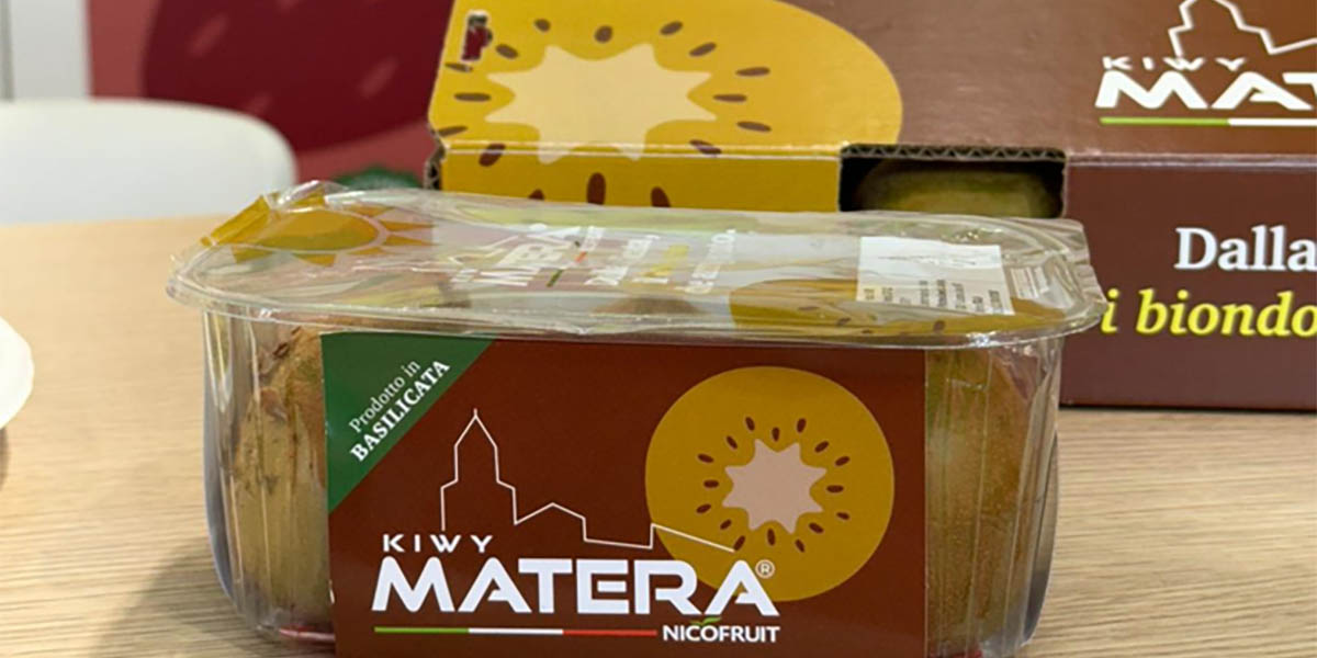 Kiwy Matera®: dalla Basilicata il kiwi giallo che conquista la Gdo